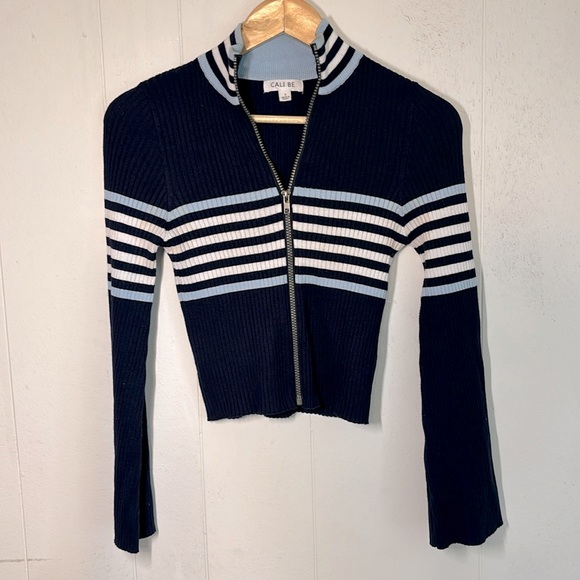 Cali Be Zip Front Sweater - Picture 9 of 14